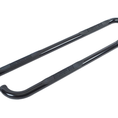 Go Rhino 14-19 Chevrolet Silverado 1500 LD (Classic) 4000 Series SideSteps - Cab Length - Black
