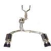AWE Tuning Audi C7 / C7.5 S7 4.0T Touring Edition Exhaust - Diamond Black Tips