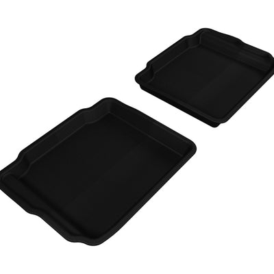 3D MAXpider 2010-2019 Ford Taurus Kagu 2nd Row Floormats - Black