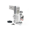 Weigh Safe 180 Hitch 8in Drop Hitch & 3in Shank (10K/21K GTWR) - Aluminum
