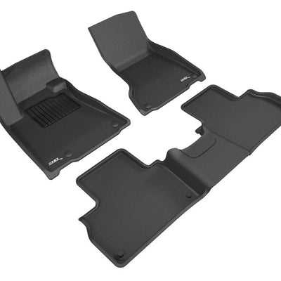 3D MAXpider 17-18 Maserati Levante Kagu Floor Mat- Black R1 R2