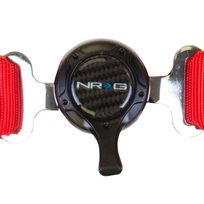 NRG 4PT 2in. Seat Belt Harness / Cam Lock - Red