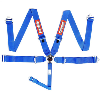 RaceQuip Blue SFI CAMLOCK 5pt PD Lap Seat Belt