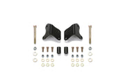 Fabtech 07-18 Jeep JK 4WD Front Lower Shock Mount Relocation Brackets