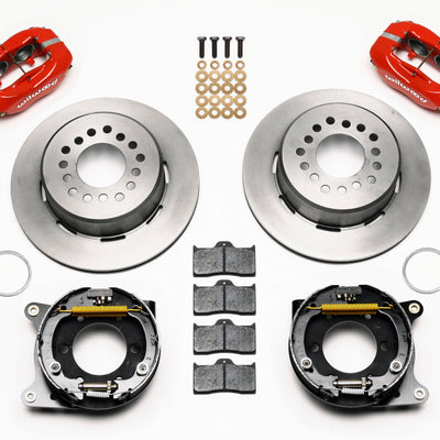 Wilwood Forged Dynalite P/S Park Brake Kit-Red 2005-2014 Mustang