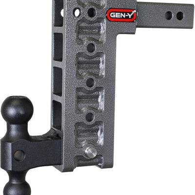 Gen-Y Mega Duty 2in Shank 10in Drop 2K TW 16K Hitch w/GH-051 Dual-Ball