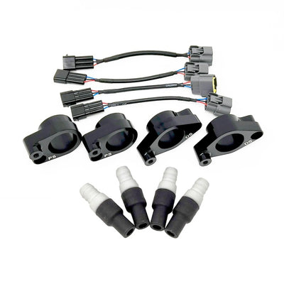 Torque Solution Subaru EJ20/EJ25 R35 GTR Coil On Plug Adapter Kit - Coils Not Included