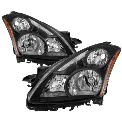xTune Nissan Altima 10-12 4Dr OE Style Headlights (Halogen Models Only) - Black HD-JH-NA104D-AM-BK