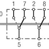 Hella Switch Rocker Spdt 6 Pole