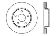 StopTech 07-13 Jeep Wrangler Drilled Left Front Rotor