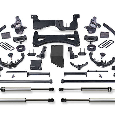 Fabtech 01-06 GM C/K2500HD 8in Perf Sys w/Dlss Shks
