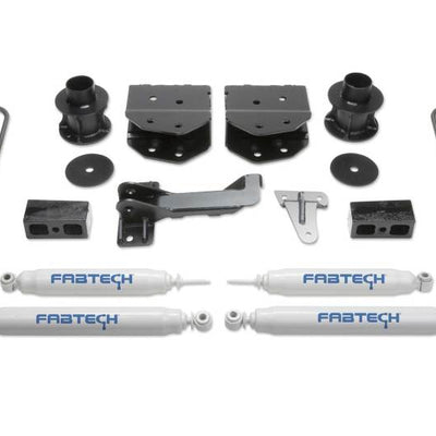 Fabtech 05-07 Ford F250/350 4WD 4in Budget Sys w/Perf Shocks