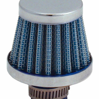 Spectre Breather Filter 10mm Flange / 2in. OD / 1-3/4in. Height - Blue