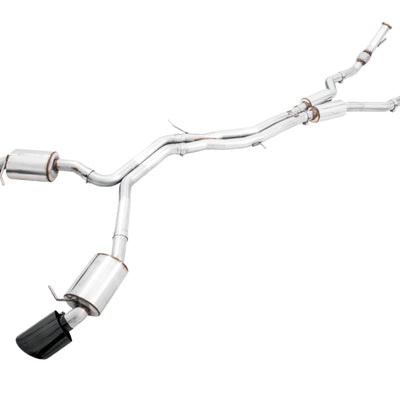 AWE Tuning Audi B9 RS 5 2.9L (Res.For Performance Cat) Touring Edition Exhaust w/ Diamond Black Tips
