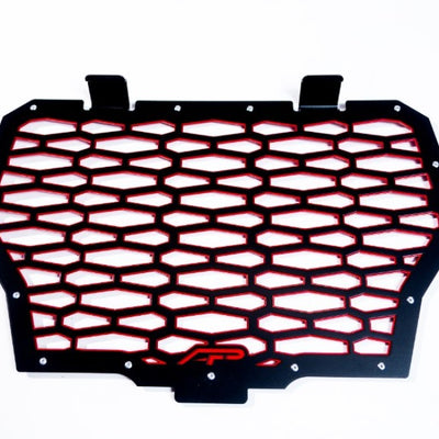 Agency Power Premium Grill Red Polaris RZR XP Turbo 2017-2019 14-18