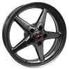Race Star 92 Drag Star Bracket Racer 17x4.5 5x115 B.C./ 1.75 B.S. Metallic Gray Wheel