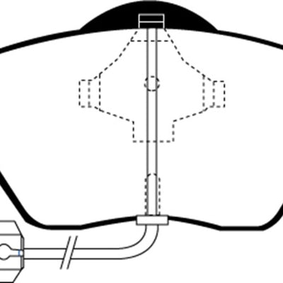 EBC 99-01 Audi A4 1.8 Turbo (B5) Ultimax2 Front Brake Pads