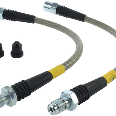StopTech 92-94 Audi S4/95 Audi S6 Rear Stainless Steel Brake Line Kit