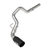 aFe LARGE BORE HD 3in 409-SS DPF-Back Exhaust w/Black Tip 14-18 RAM 1500 EcoDiesel V6-3.0L (td)