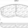 StopTech Performance 02-05 Infiniti G35 / 07-09 Nissan Altima/Sentra / 6/02-05 350Z Front Brake Pa