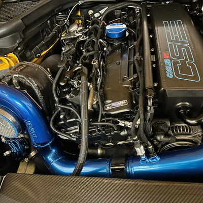 CSF Gen 2 B58 Race X Charge-Air-Cooler Manifold - Thermal Black Finish