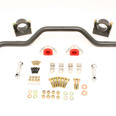BMR 64-72 A-Body w/ 3in Axles Rear Solid 1.375in Xtreme Anti-Roll Bar Kit - Black Hammertone
