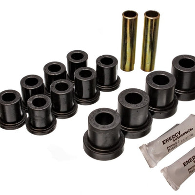 Energy Suspension 54-62 Chevy Corvette Black Rear Leaf Spring Bushing Set