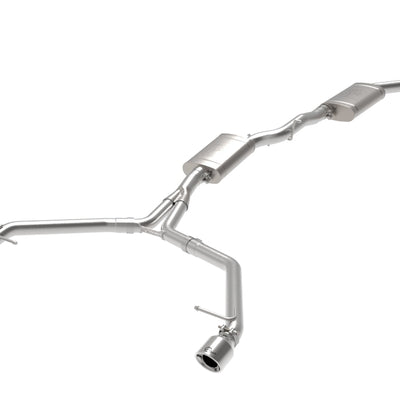 afe MACH Force-Xp 13-16 Audi Allroad L4 SS Cat-Back Exhaust w/ PolishedTips