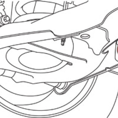 SPC Performance GM REAR CAM NUT