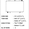 CSF 90-97 Nissan 300ZX Radiator