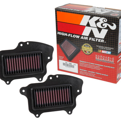 K&N 16-17 Suzuki Boulevard M90 1462CC Replacement Drop In Air Filter (Set of 2)