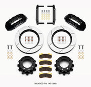 Wilwood TX6R Rear Kit 15.50in Black 2005-2012 Ford F250/F350 4WD