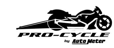 Autometer Pro-Cycle Gauge Tach 2-5/8in 8K Rpm 2&4 Cylinder Chrome