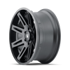 ION Type 142 20x9 / 8x165.1 BP / 0mm Offset / 130.8mm Hub Matte Black Wheel