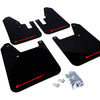 Rally Armor 98-02 Subaru Forester Black UR Mud Flap w/ Red Logo