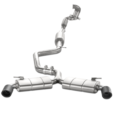 Akrapovic 13-17 Volkswagen Golf GTI (VII) Evolution Line w/ Cat (Titanium) w/ Carbon Tips