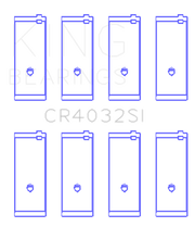 King Toyota SOHC 8V/16V / 4AGE/4AGEC/4AGELC DOHC 16V Silicon Bi-Metal Alum Rod Bearing Set