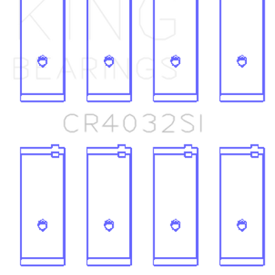 King Engine Bearings Toyota 4AGE Performance Rod Bearing Set