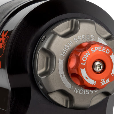 Fox 07-18 Jeep JK 2.5 Perf Elite Series Reservoir Shock Rear P/B 2.5-4in Lift (Pair) w/ DSC Adj.