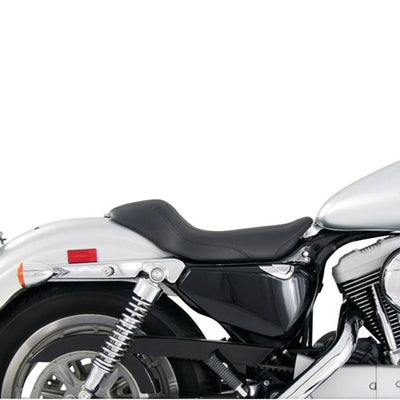 Mustang 04-21 Harley Sportster Low Tripper Solo Seat - Black