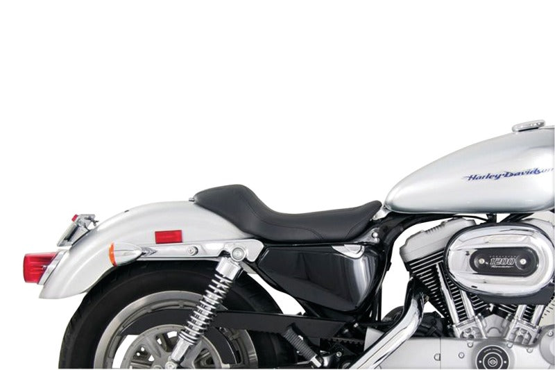 Mustang 04-21 Harley Sportster Low Tripper Solo Seat - Black