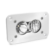Baja Designs S2 Pro Flush Mount Driving Combo Pattern White LED Work Light - Clear