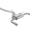 AWE Tuning Audi 8V A3 Touring Edition Exhaust - Dual Outlet Chrome Silver 90 mm Tips