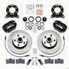 Wilwood Forged Dynalite-M Front Kit 11.30in 1 PC Rotor&Hub 1970-1973 Mustang Disc & Drum Spindle