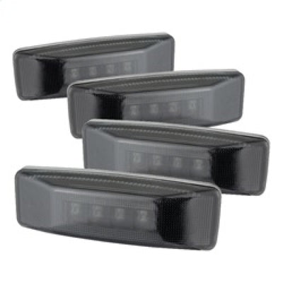 xTune Dodge Ram 94-02 Dually 2 Red LED+2 Amber LED Fender Lights 4pcs Smoke ACC-LED-DR94-FE-SM