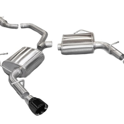 Corsa 2011-2014 Chrysler 200/Dodge Avenger V6 Black Sport Cat-Back Exhaust