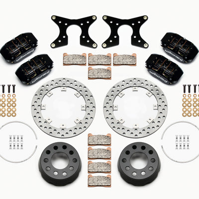 Wilwood Dynapro Lug Mount Dual Rear Dynamic Kit SA Drilled 58-64 Olds/Pont .690in Studs
