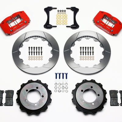 Wilwood Dynapro Radial Rear Kit 13.00in Red Mitsubishi EVO VIII