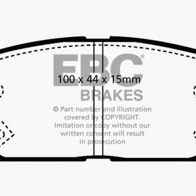 EBC 2007-2010 Kia Rondo 2.4L Ultimax2 Rear Brake Pads