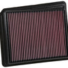 K&N 2017 Nissan Titan V8-5.6L F/I Drop In Replacement Air Filter